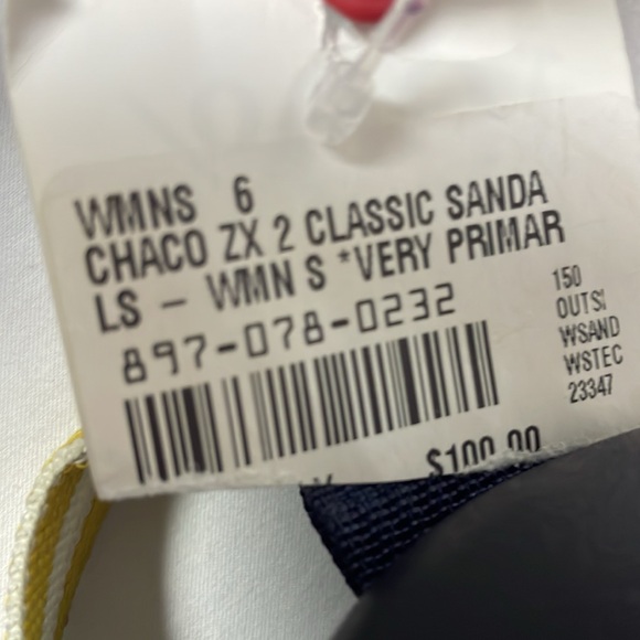 New Chaco Women’s ZX/2 Dual Adjustable Straps Classic Sandal Size 6 - Picture 6 of 10